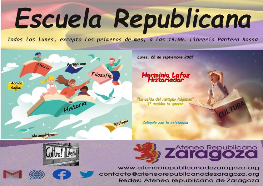 La caída del Antiguo Régimen. 1ª sesión: la guerra. Herminio Lafoz @ La Pantera Rossa