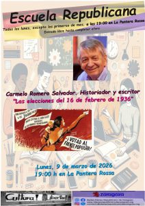 Las elecciones del 16 de febrero de 1936. Carmelo Romero @ La Pantera Rossa