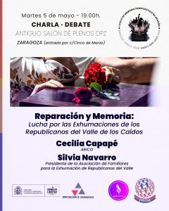 "Reparación y Memoria".  Cecilia Capapé y Silvia Navarro @ Diputación Provincial Zaragoza
